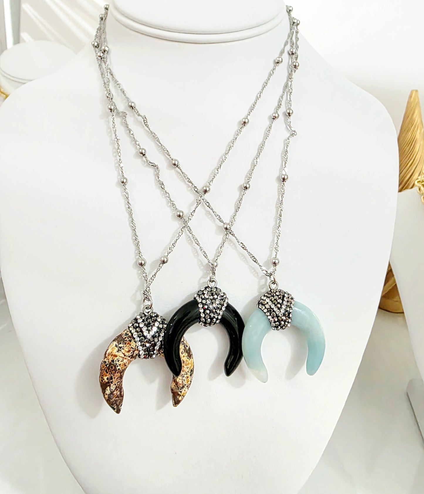 Mystic Horn Necklace