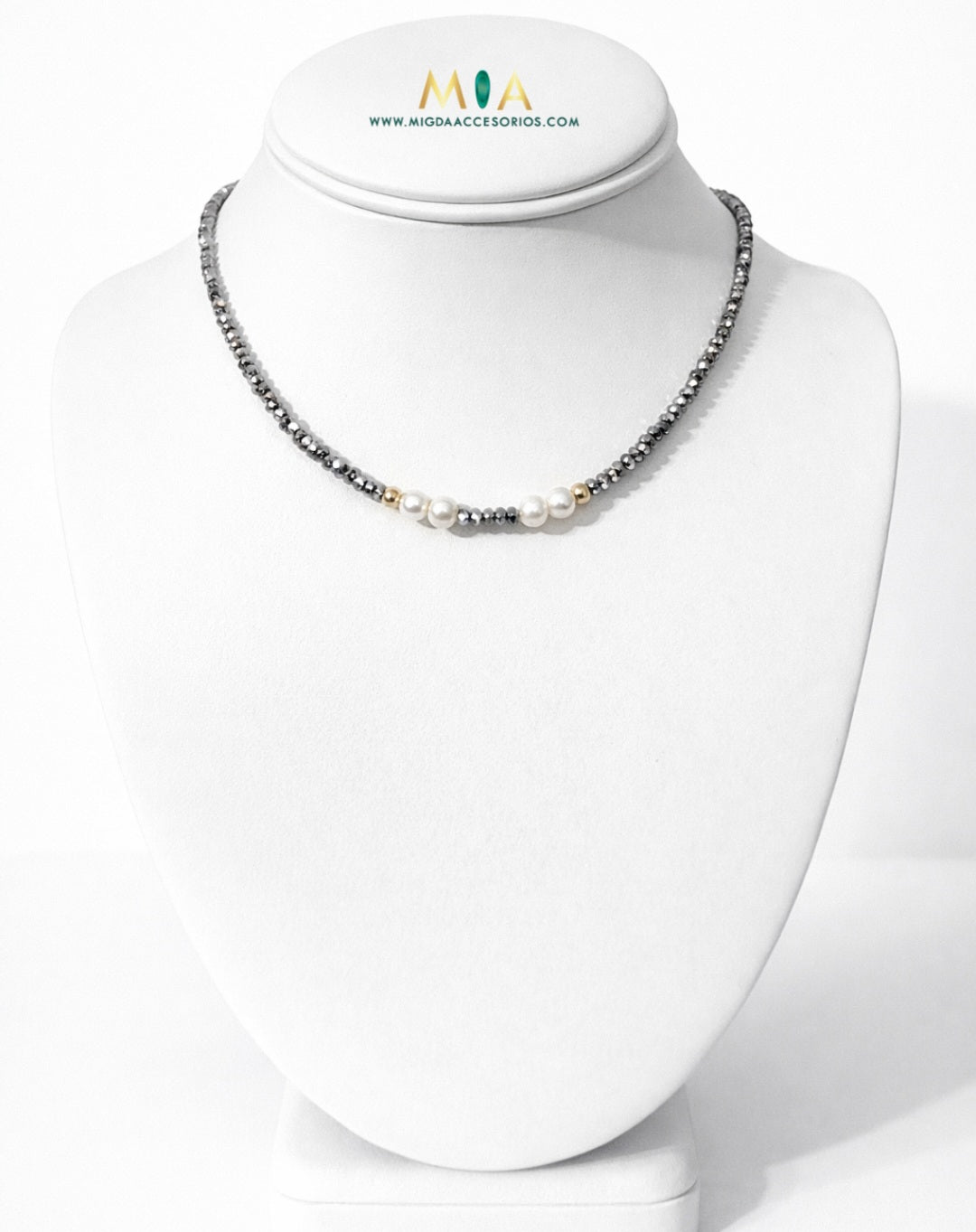 Beaded Crystal Necklace