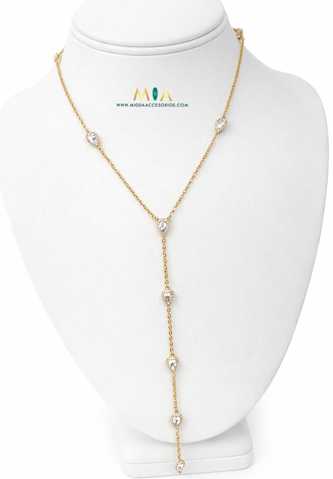 Radiant Drop Necklace