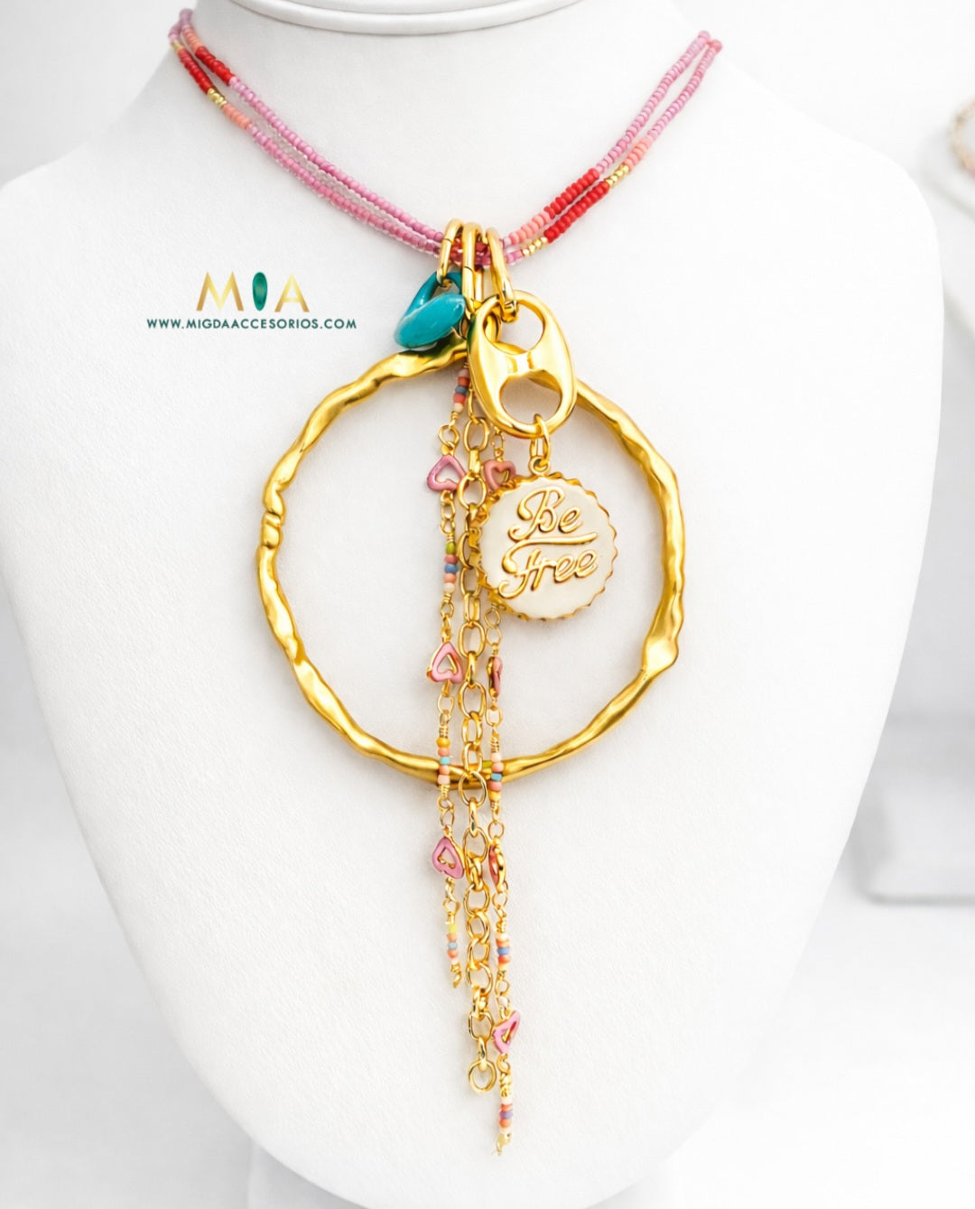 Pink Sunset Necklace