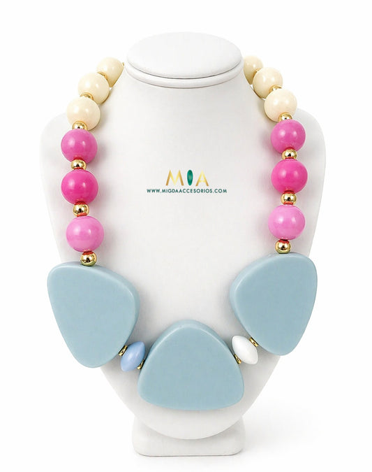 Blush Statement Necklace