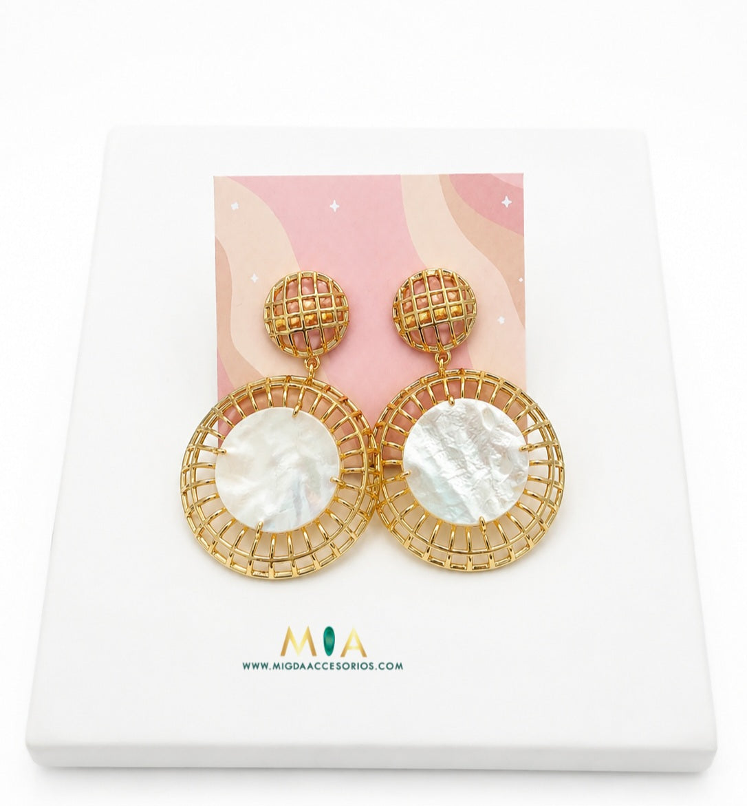 Coastal Glam Earrings –