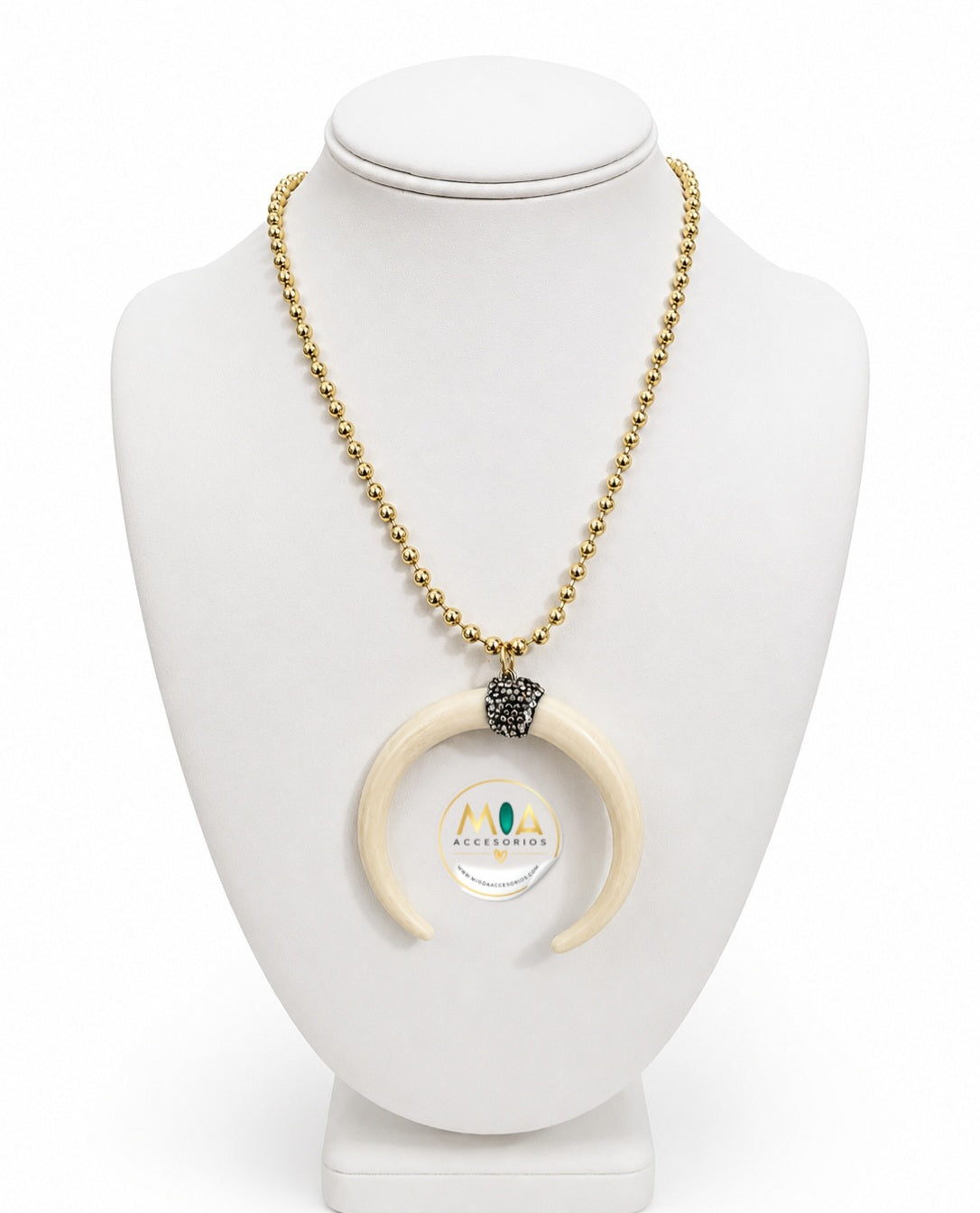 Ivory Crescent Necklace