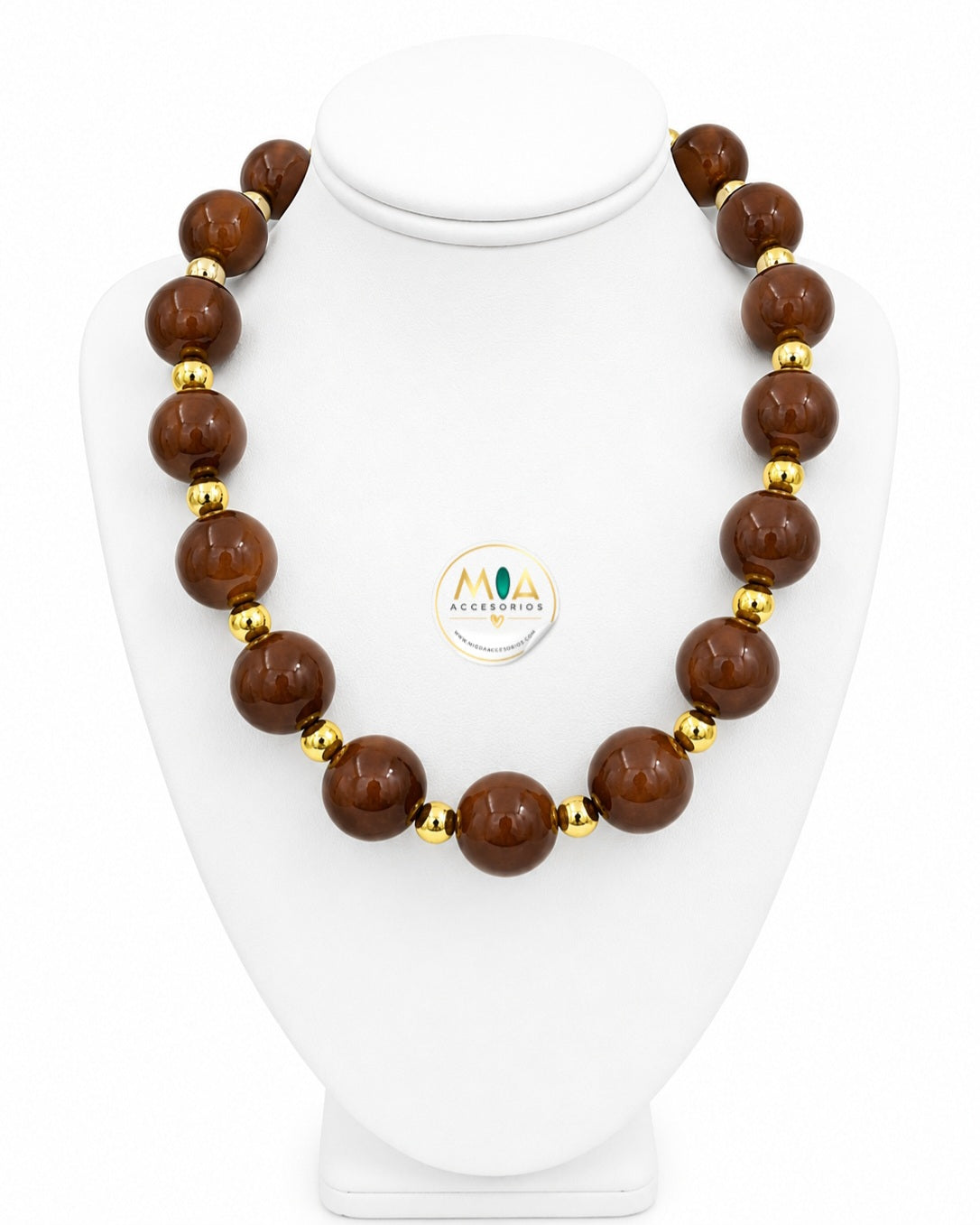 Coffee Glow Necklace