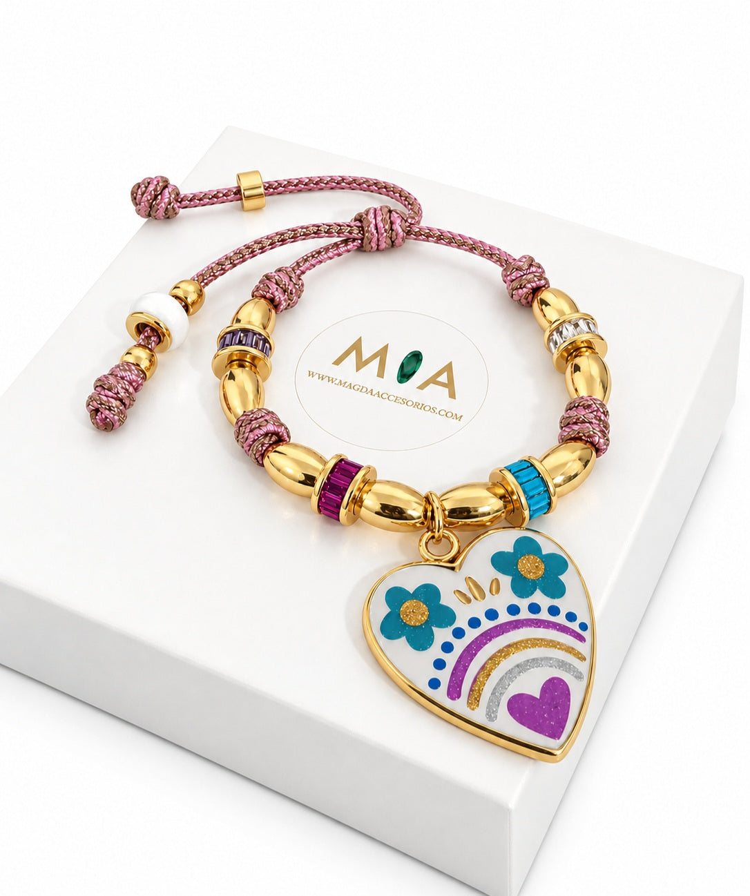 Rainbow love Bracelet