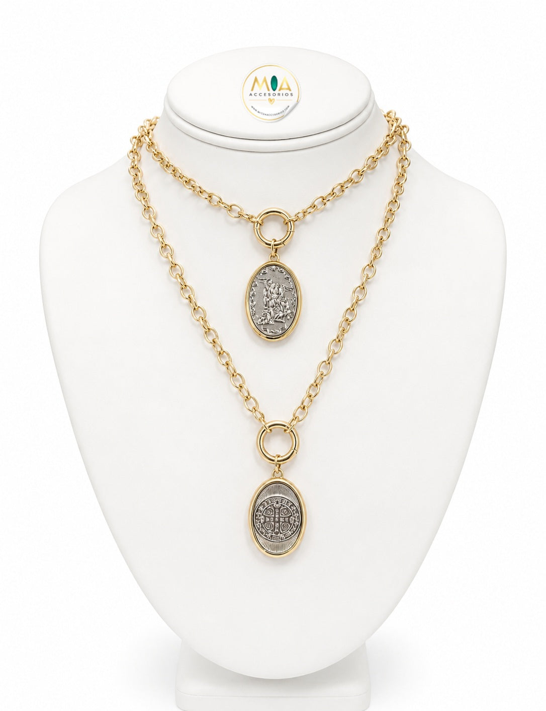 Gold Plated Chain Necklace