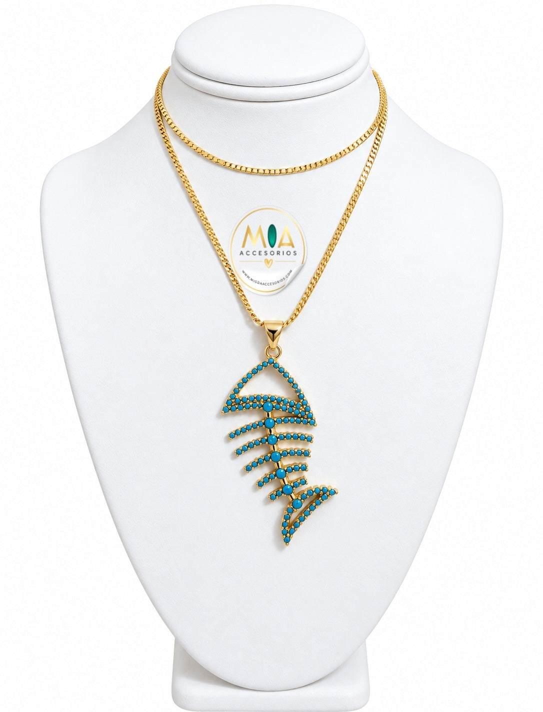 Fish Necklace – 18k Gold Plated