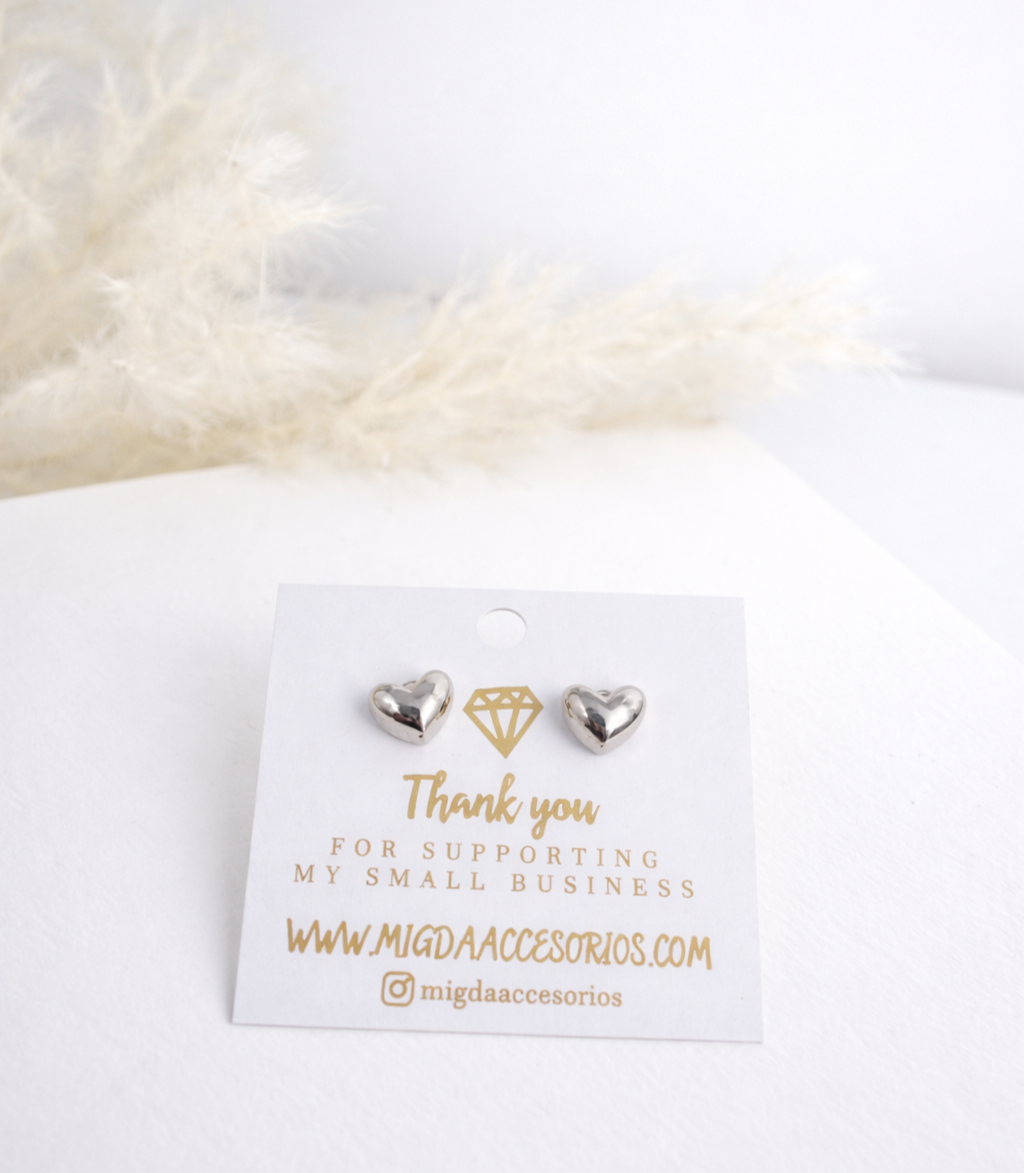 Minimal Silver Earrings