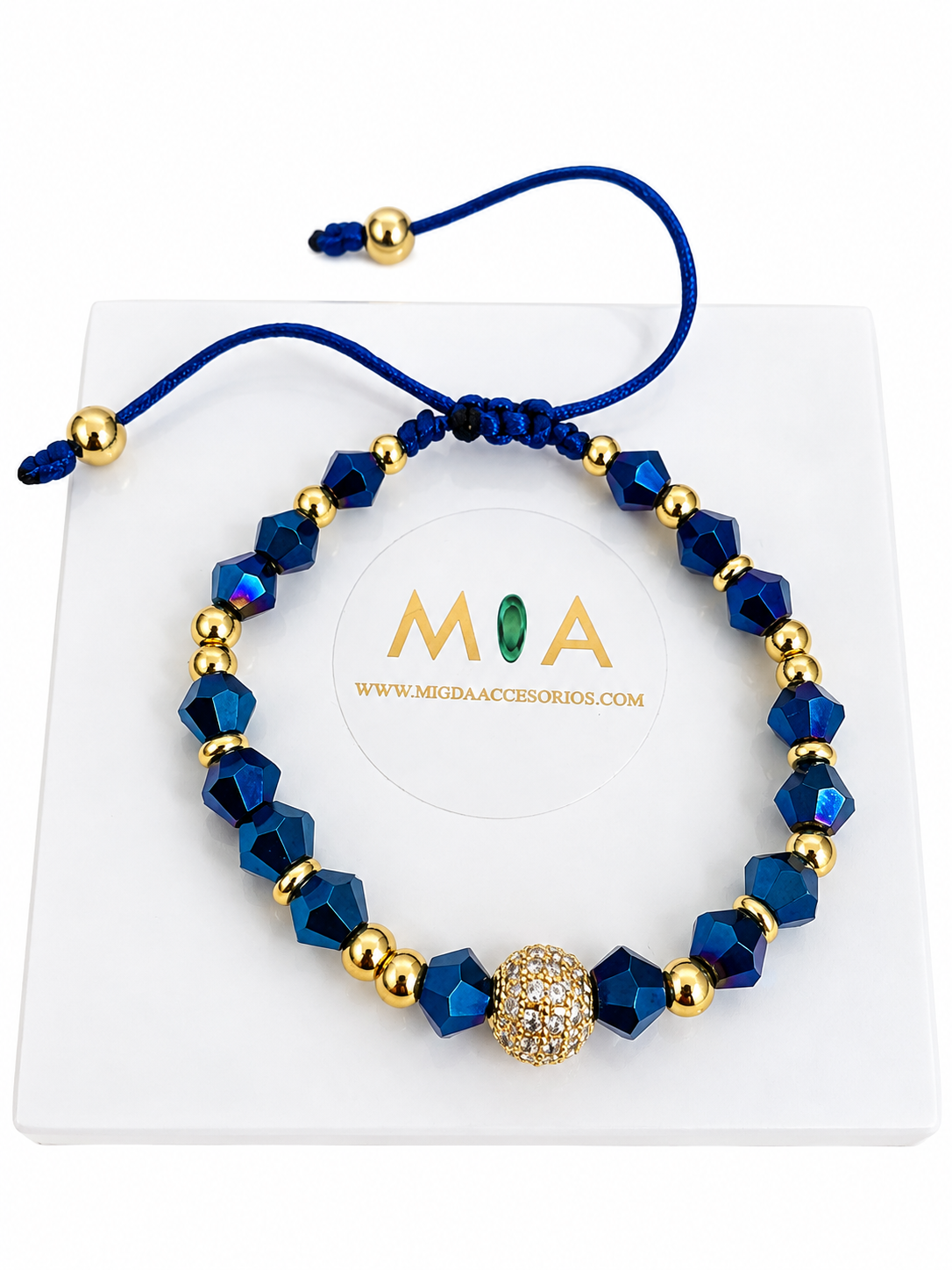 Royal Sapphire Crystal Bracelet