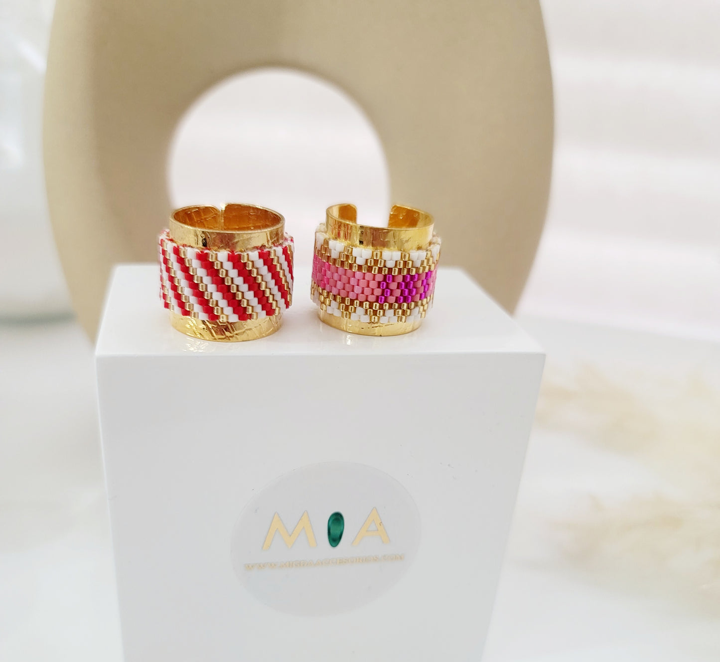 Miyuki Rings