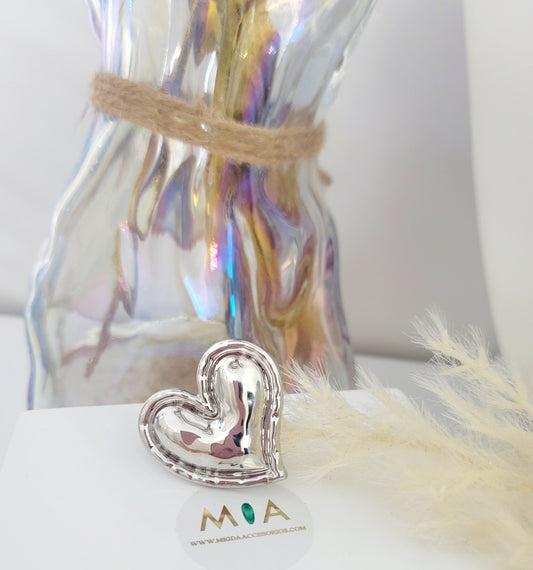 Heart open Ring