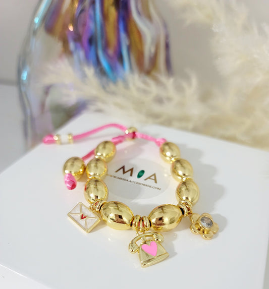 Heart phone Bracelet