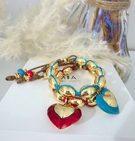 Bold Heart Vibes Bracelet