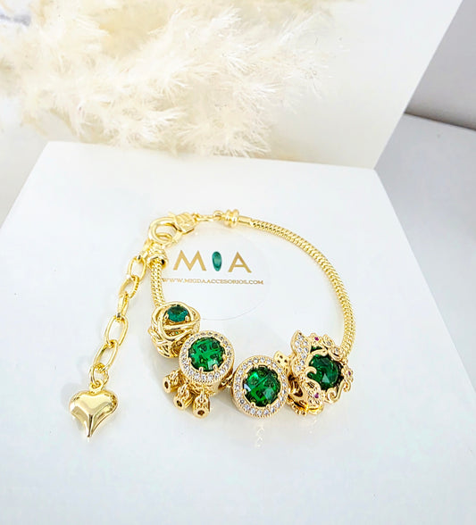 Green  Majesty Bracelet
