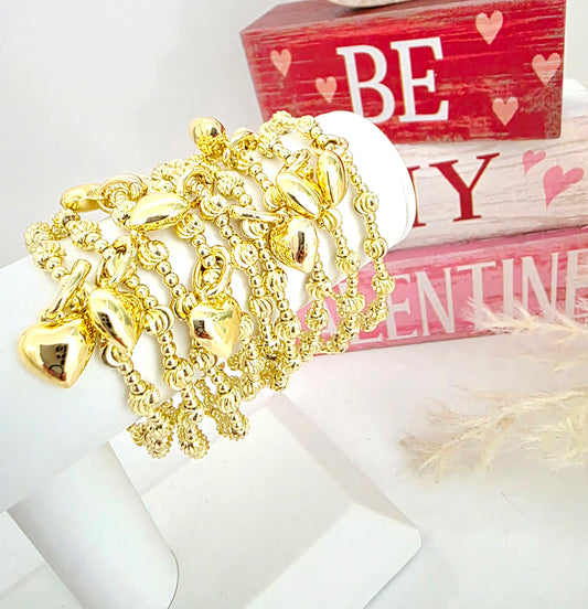 Golden love Bracelet (Individual)