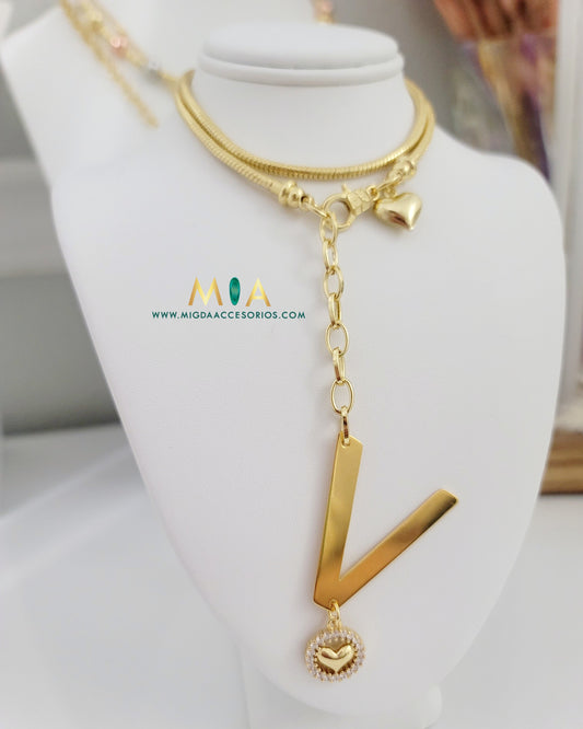 Maxi Initial Necklace