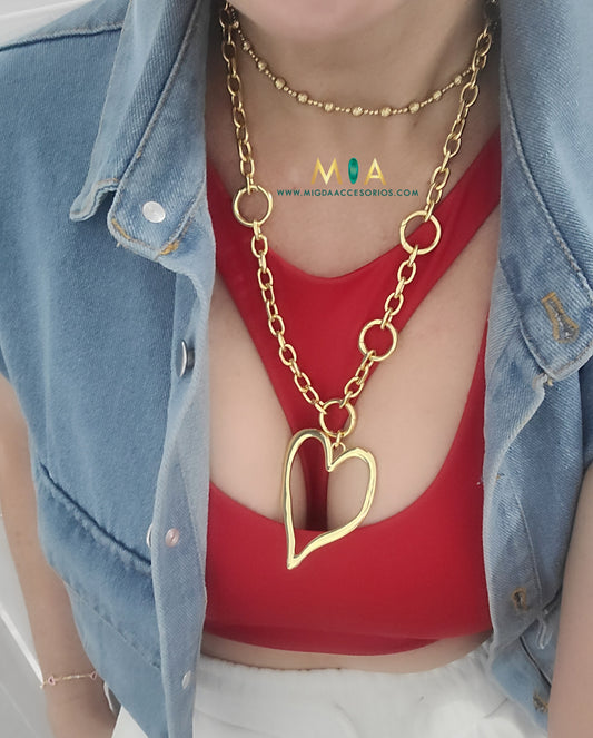 M&A love Necklace