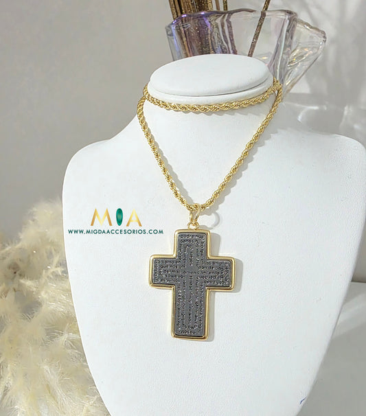 Metal Cross Necklace