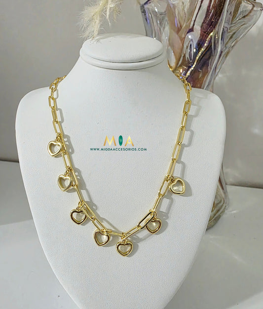 Heart Glow  Necklace