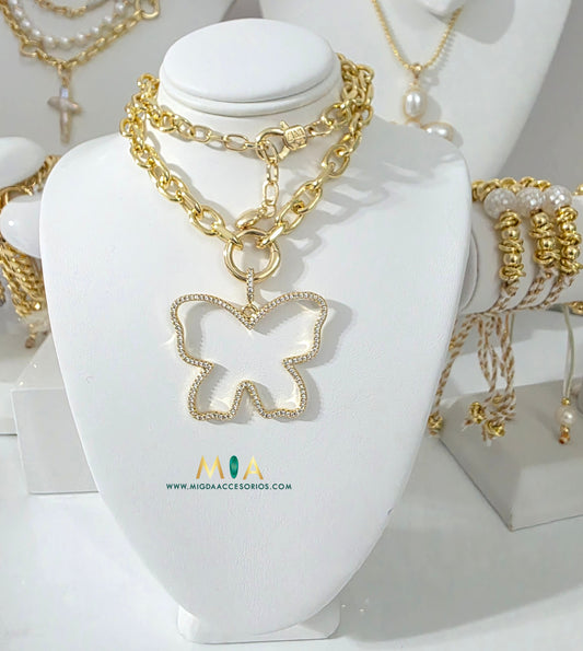 Divine Burttefly Necklace