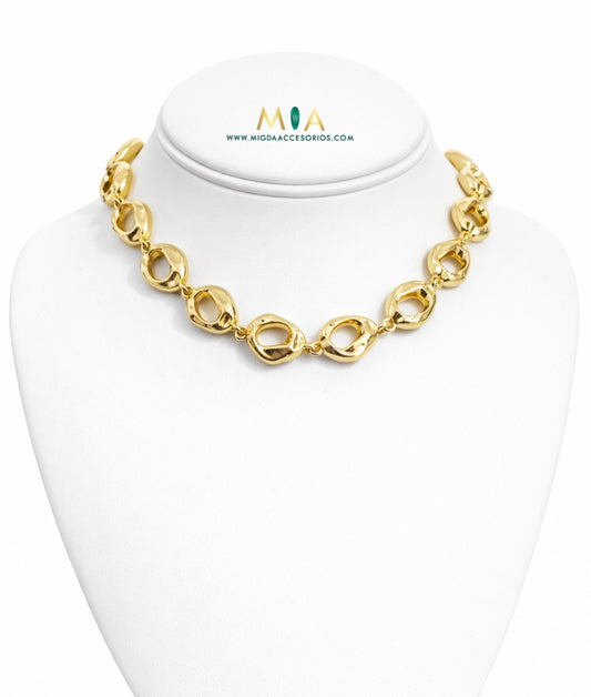 Luxe Chain Choker - Gold Plated