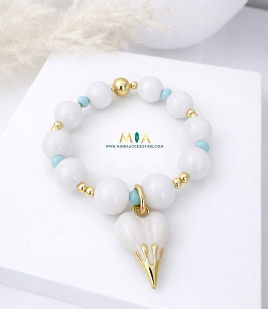 Celeste Heart Bracelet