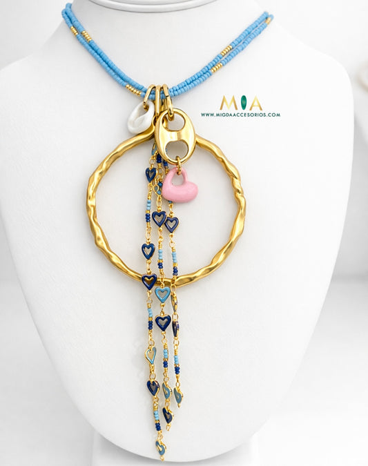 Blue Sunset Necklace