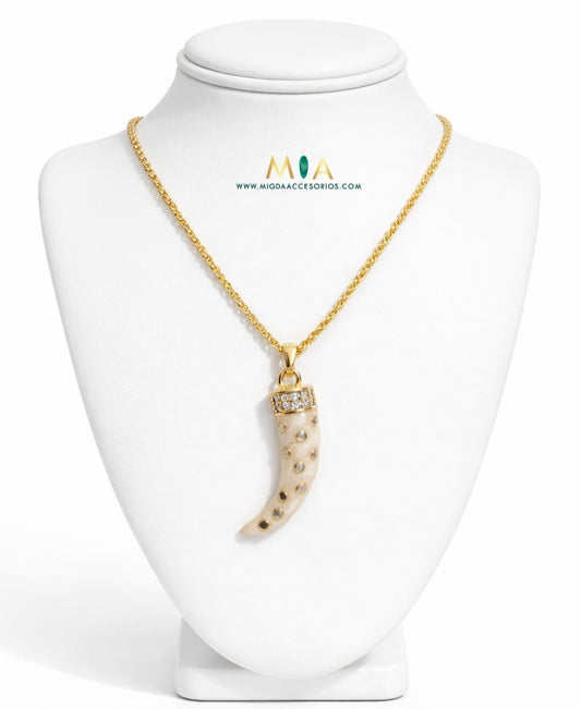 Ivory Horn Necklace