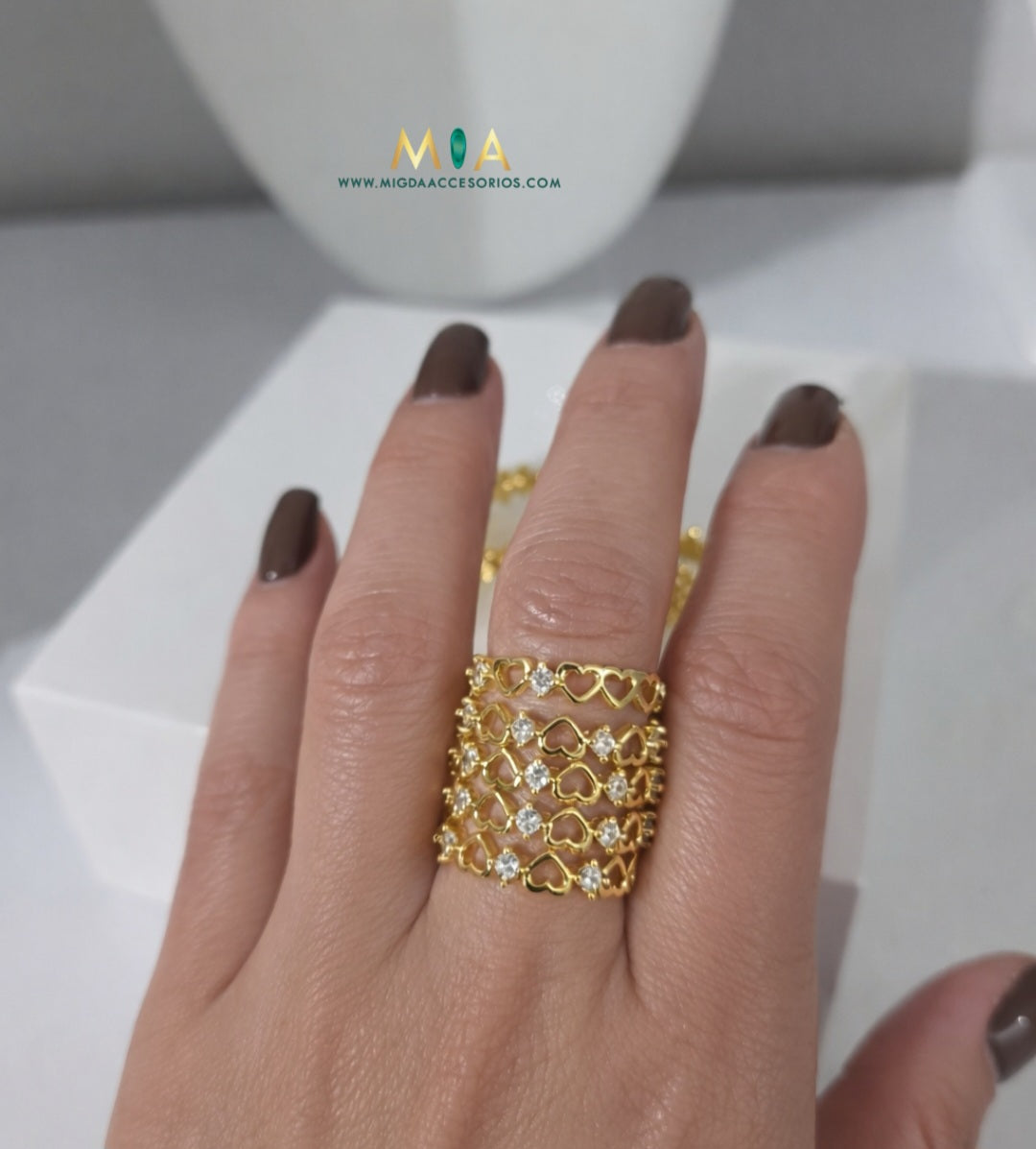 Shine Rings — Set of 4