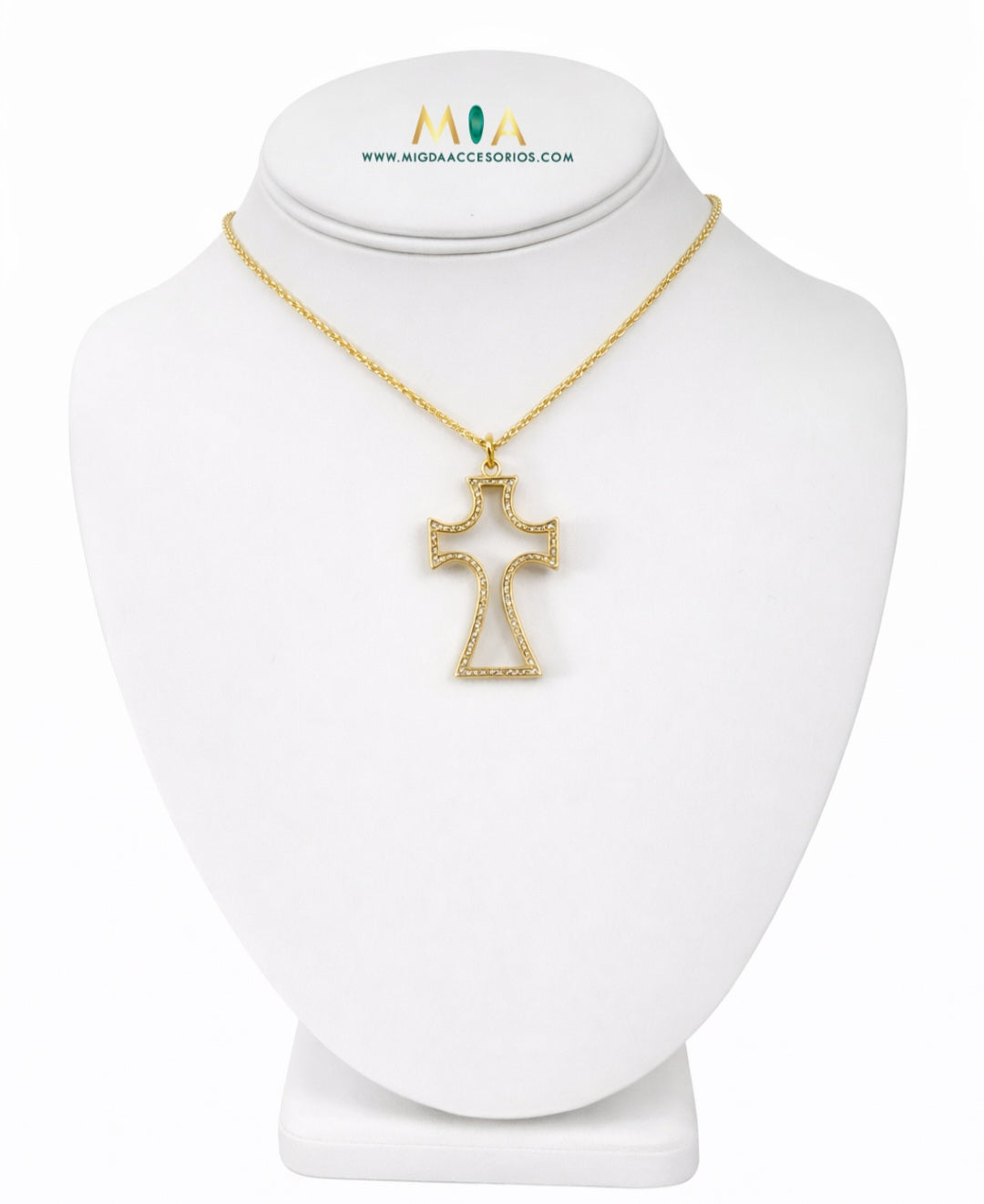 Classic Gold Cross Necklace
