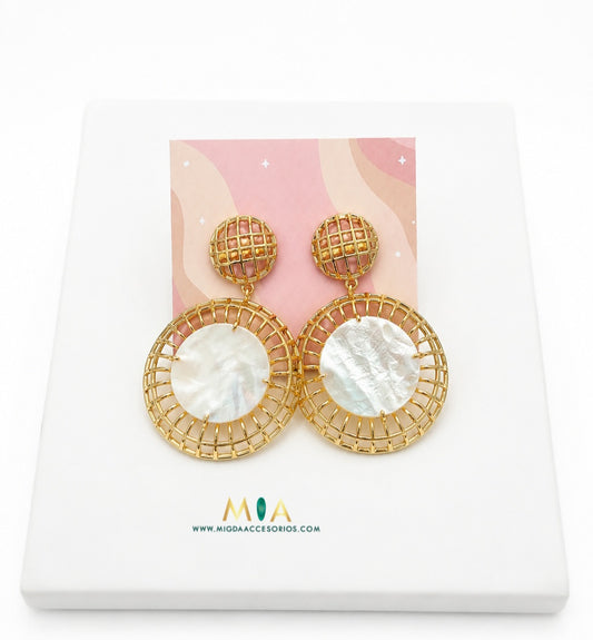 Coastal Glam Earrings –