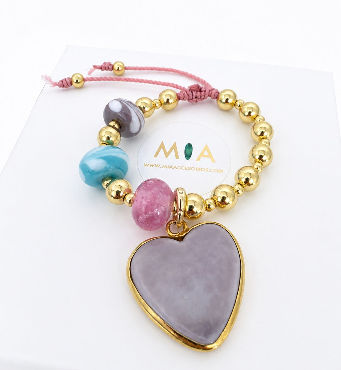 Lavender Candy Bracelet