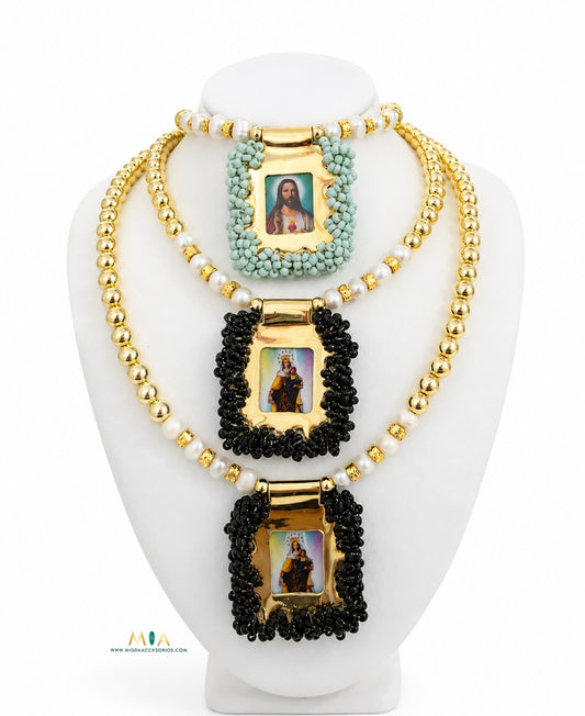 Sacred Gold Layers (Choker)