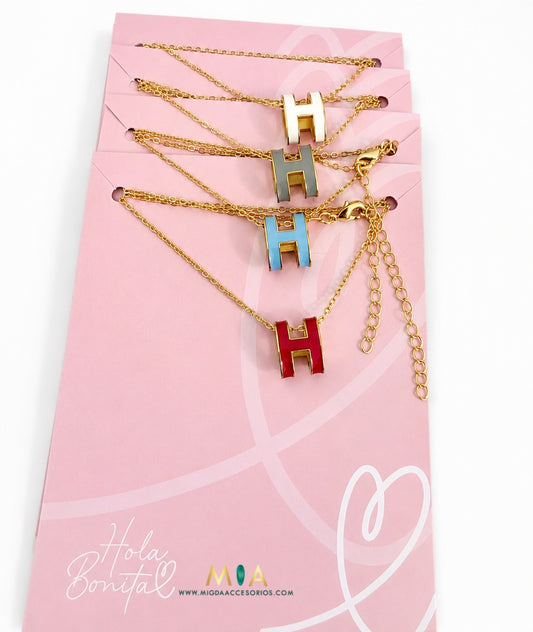 Chic Enamel Choker Necklace