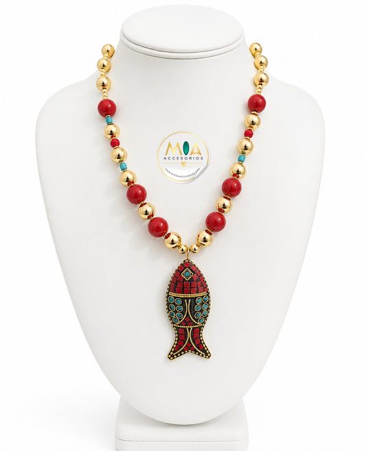 Lucky Fish Necklace