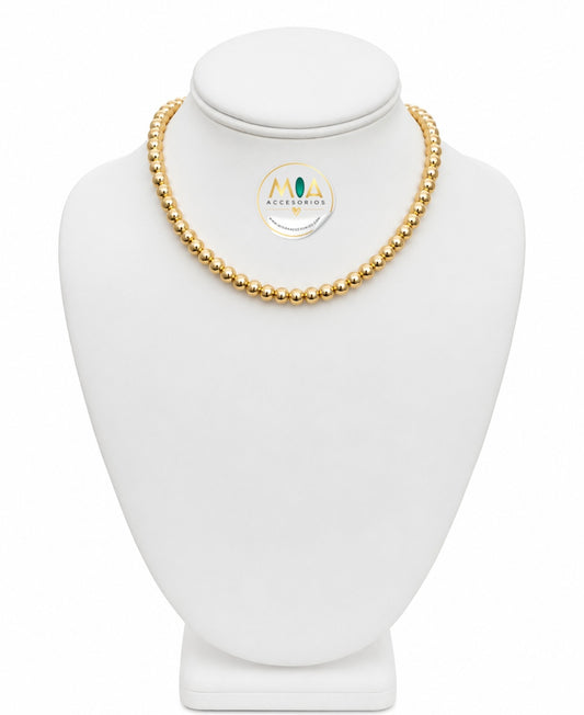 Golden Choker Necklace