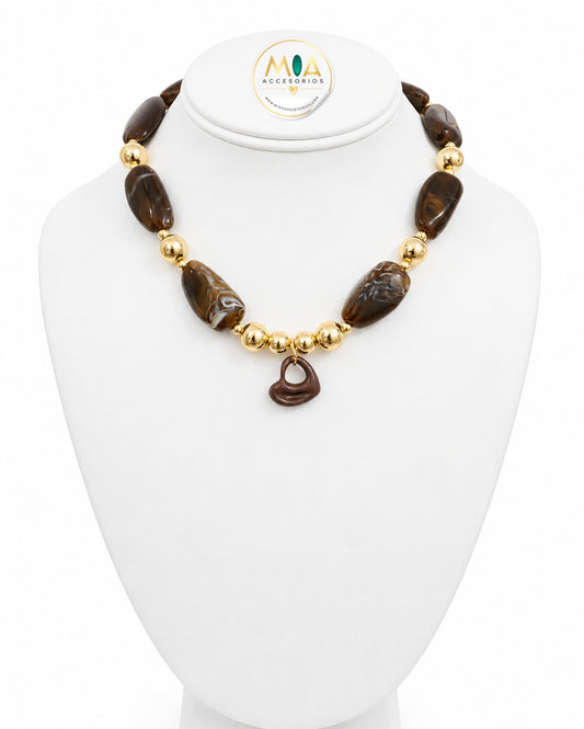 Mocha Glow Necklace