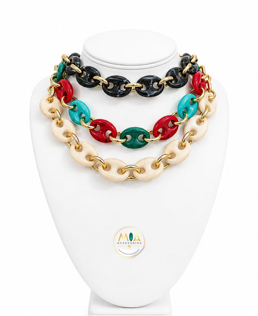 Monochrome Chic Necklace