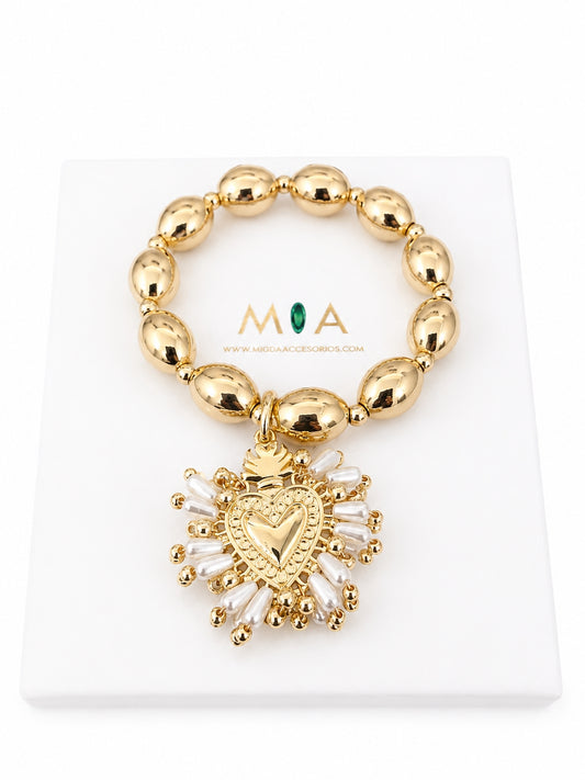Luminous Heart Bracelet