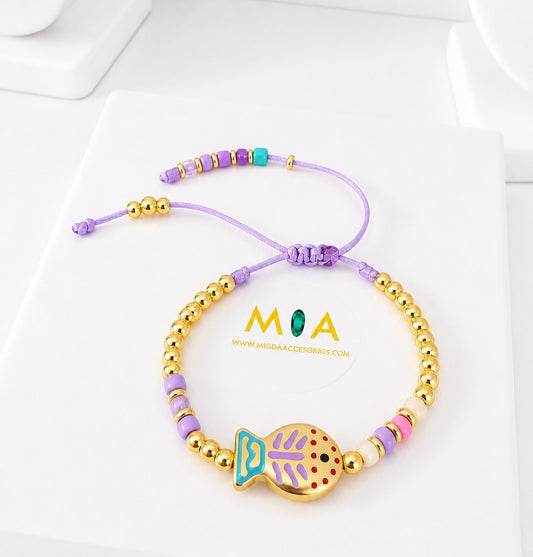 Golden Fish Bracelet