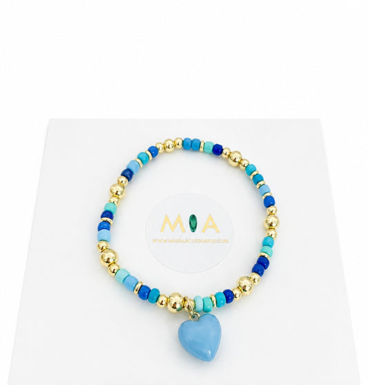 Sky Heart Bracelet