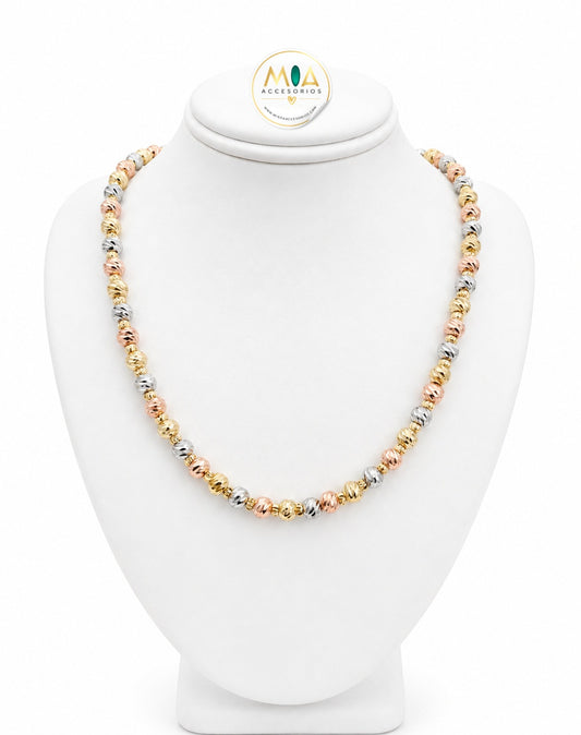 Tricolor Elegance Necklace