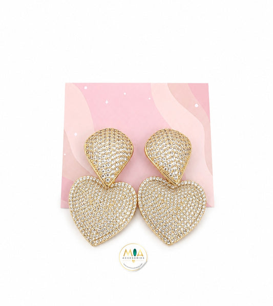 Cristal Love Earrings
