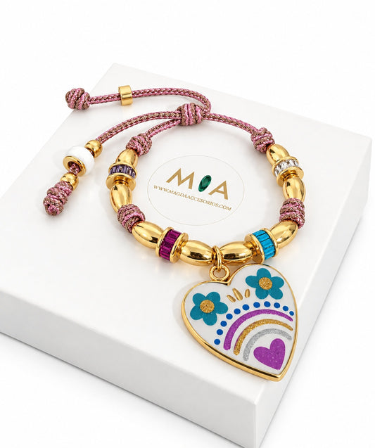 Rainbow love Bracelet