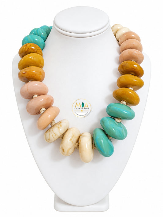 Desert Turquoise Chunky Necklace