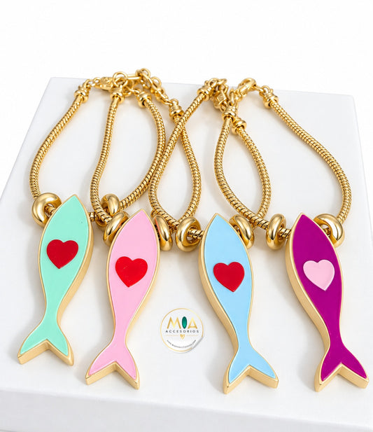 Sweet Fish Love Bracelet