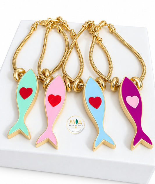 Sweet Fish Love Bracelet