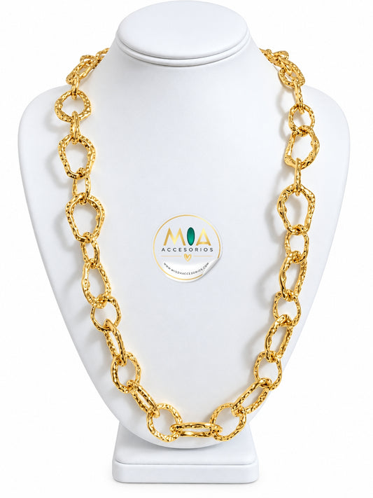 Golden Links Necklace