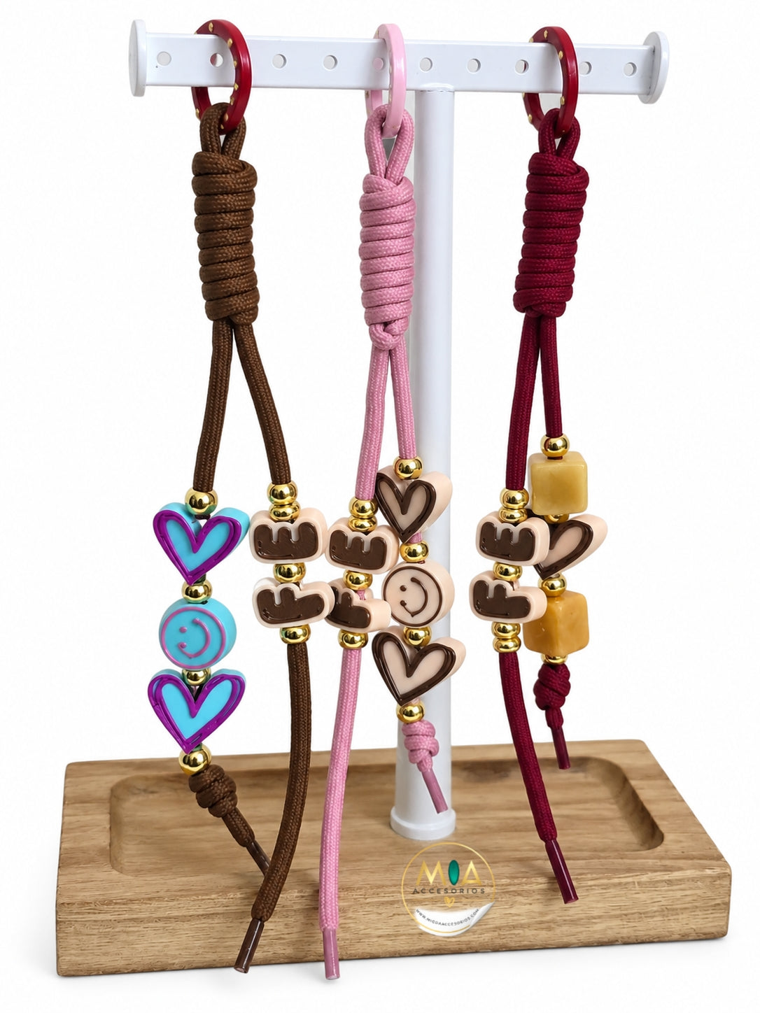 Mocha Love Charm Keychain