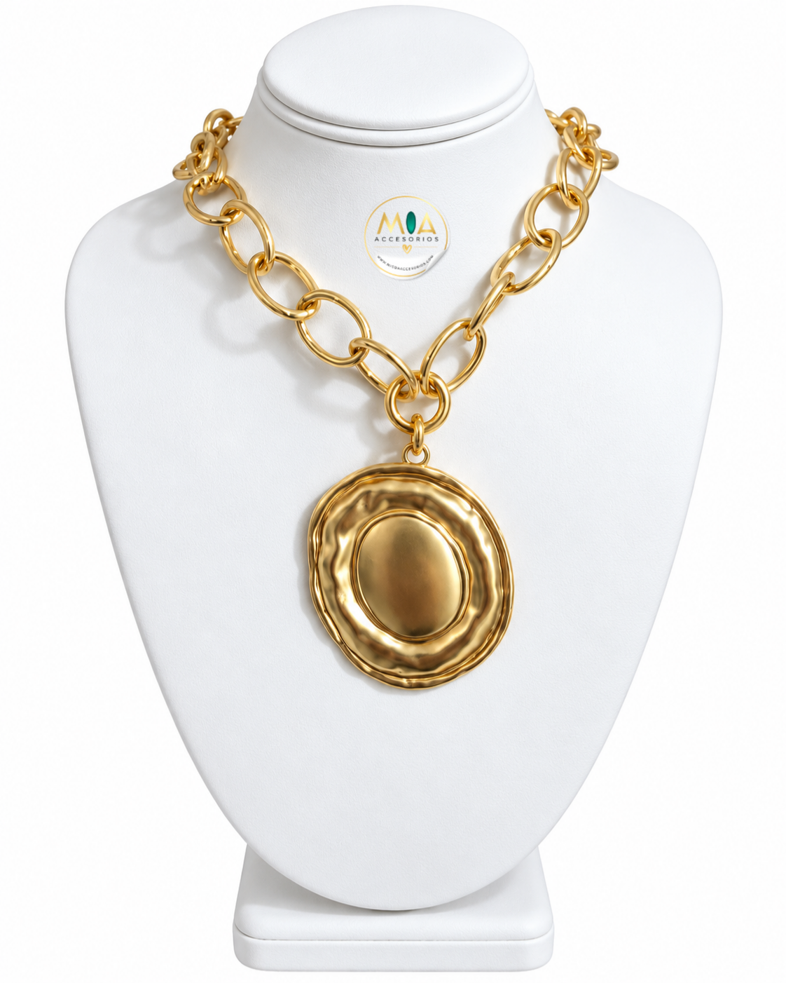 Medallion Statement Necklace
